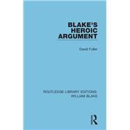 Blake's Heroic Argument