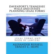 Davenport's Tennessee Wills and Estate Planning Legal Forms