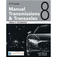 Today's Technician: Manual Transmissions and Transaxles Classroom Manual and Shop Manual