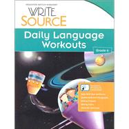 Write Source Daily Language Workouts Grade 6