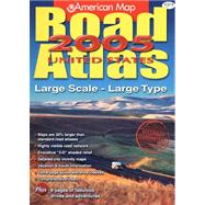 American Map Road Atlas 2005 United States: Large Scale Large Type