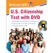 McGraw-Hill's U.S. Citizenship Test with DVD (book for set)