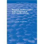 Manual for the Determination of the Clinical Role of Anaerobic Microbiology: 0
