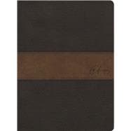 RVR 1960 Biblia de estudio Spurgeon, negro/marrón símil piel