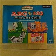 ABC 123 Just For Me! 2016 Activity Book