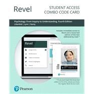 Revel for Psychology From Inquiry to Understanding -- Combo Access Card