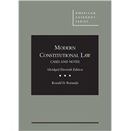 Modern Constitutional Law