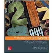 Common Core Basics, Mathematics Core Subject Module,9780076575190