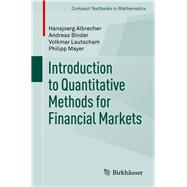 Introduction to Quantitative Methods for Financial Markets