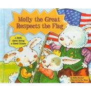 Molly the Great Respects the Flag