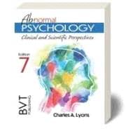 Abnormal Psychology: Clinical and Scientific Perspectives (DSM-5-TR)