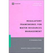 Regulatory Frameworks for Water Resources Management