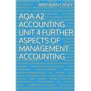 Aqa A2 Accounting Unit 4 - Further Aspects of Management Accounting