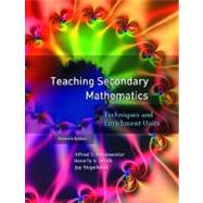 Teaching Secondary Mathematics: Techniques And Enrichment Units