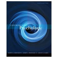 Experimental Psychology, 10th Edition