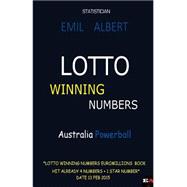 Lotto Winning Numbers Australia Powerball 6/40 book cover, ISBN 9781511535205