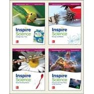 Inspire Science: Integrated G8 Student Edition 4-Unit Bundle (Physical Text Only)