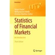 Statistics of Financial Markets