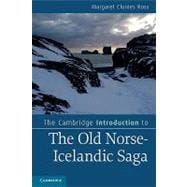 The Cambridge Introduction to the Old Norse-Icelandic Saga