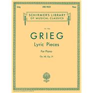 Lyric Pieces - Volume 5: Op. 68, 71 Schirmer Library of Classics Volume 1956 Piano Solo