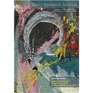 Getty Research Journal Number 9, Supplement 1 2017