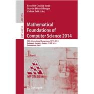 Mathematical Foundations of Computer Science 2014