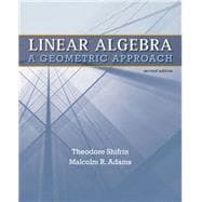 Linear Algebra A Geometric Approach