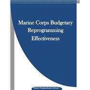 Marine Corps Budgetary Reprogramming Effectiveness