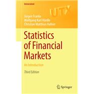 Statistics of Financial Markets