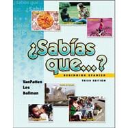 SABIAS QUE? (TEXT)