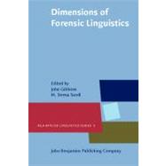 Dimensions of Forensic Linguistics