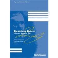 Quantum Spaces book cover, ISBN 9783764385217