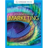 Cengage Infuse for Pride/Ferrell's Foundations of Marketing, 9th Edition [Instant Access], 1 term