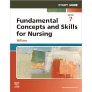 Study Guide for Fundamental Concepts and Skills for Nursing book cover, ISBN 9780443245220