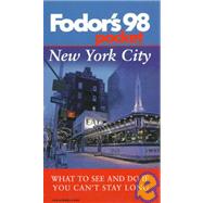 Fodor's 98 Pocket New York City