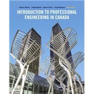 Introduction To Professional Engineering In Canada, Fourth Canadian Edition
