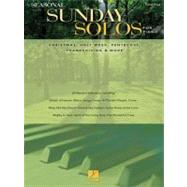 Seasonal Sunday Solos for Piano Christmas, Holy Week, Pentecost, Thanksgiving & More