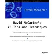 David McCarter's Essential Vb Tips and Techniques