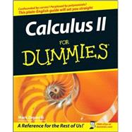 Calculus II For Dummies<sup>?</sup>