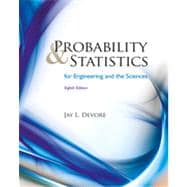 Probability and Statistics for Engineering and the Sciences, 8th Edition