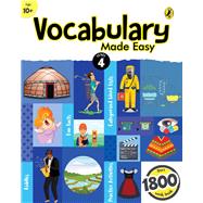 Vocabulary Made Easy Level 4: fun, interactive English vocab builder, activity & practice book with pictures for kids 10+, collection of 1800+ everyday words| fun facts, riddles for children, grade 4