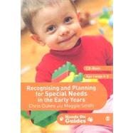 Recognising and Planning for Special Needs in the Early Years