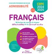 Français - CRPE 2024-2025 - 50 fiches de remise à niveau