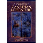 The Concise Oxford Companion to Canadian Literature