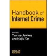 Handbook of Internet Crime book cover, ISBN 9781843925231