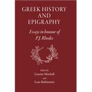 Greek History and Epigraphy