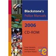 Blackstone's Police Manuals 2006  4-Volume Set