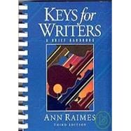 Keys for Writers : A Brief Handbook