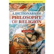 A Dictionary of Philosophy of Religion
