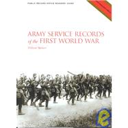 Army Service Records of the First World War